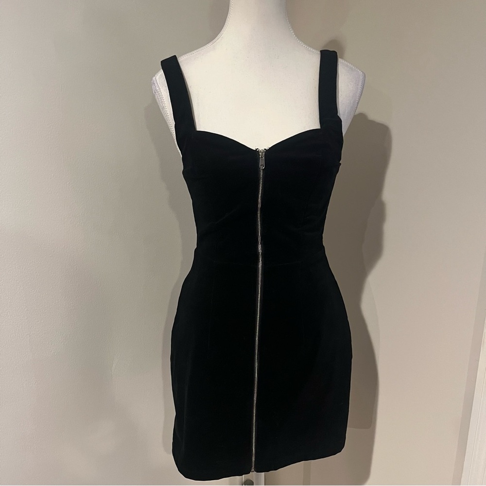 H&M Velvet Corduroy Mini Dress